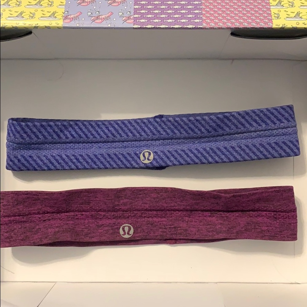 Lululemon swiftly headbands
